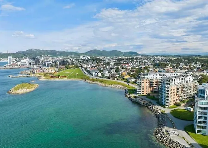 Panoramisk Naer Flyplass 2 Lägenhet